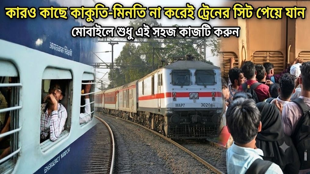 ট্রেনে কোন কোন বগিতে কটা সিট খালি? নিজেই দেখুন মোবাইলে, কনফার্মড টিকিট পাওয়ার নিনজা টেকনিক