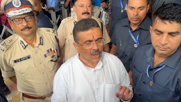 মুখ্যমন্ত্রী শুভেন্দু অধিকারী