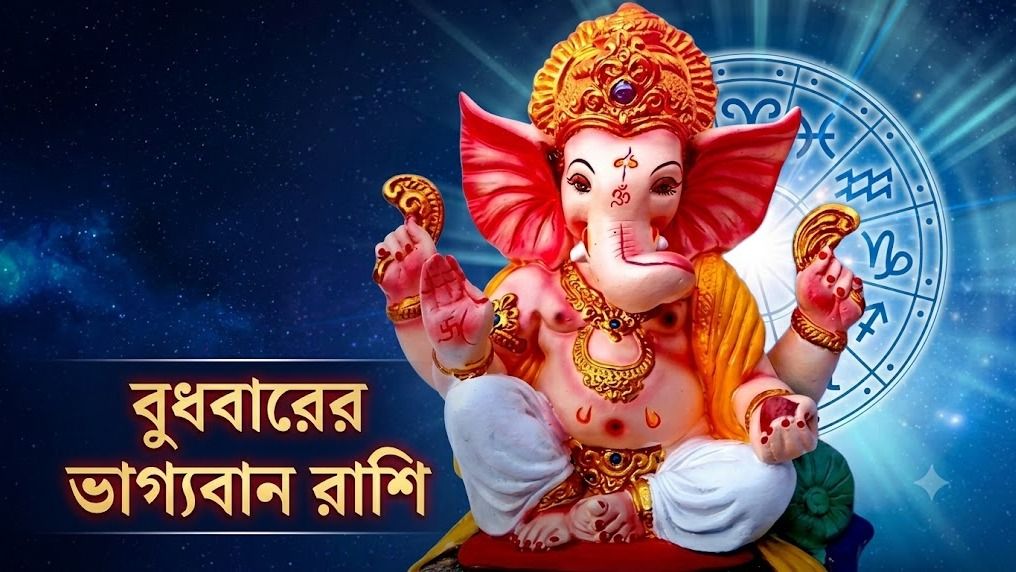 বুধবারের ভাগ্যবান রাশি
