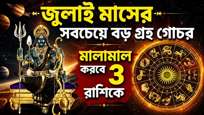 জুলাই মাসের সবচেয়ে বড় গ্রহ গোচর