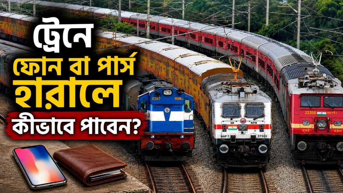 ট্রেনে ফোন বা পার্স ফেলে এলে কীভাবে ফেরত পাবেন? জানুন রেলের নিয়ম