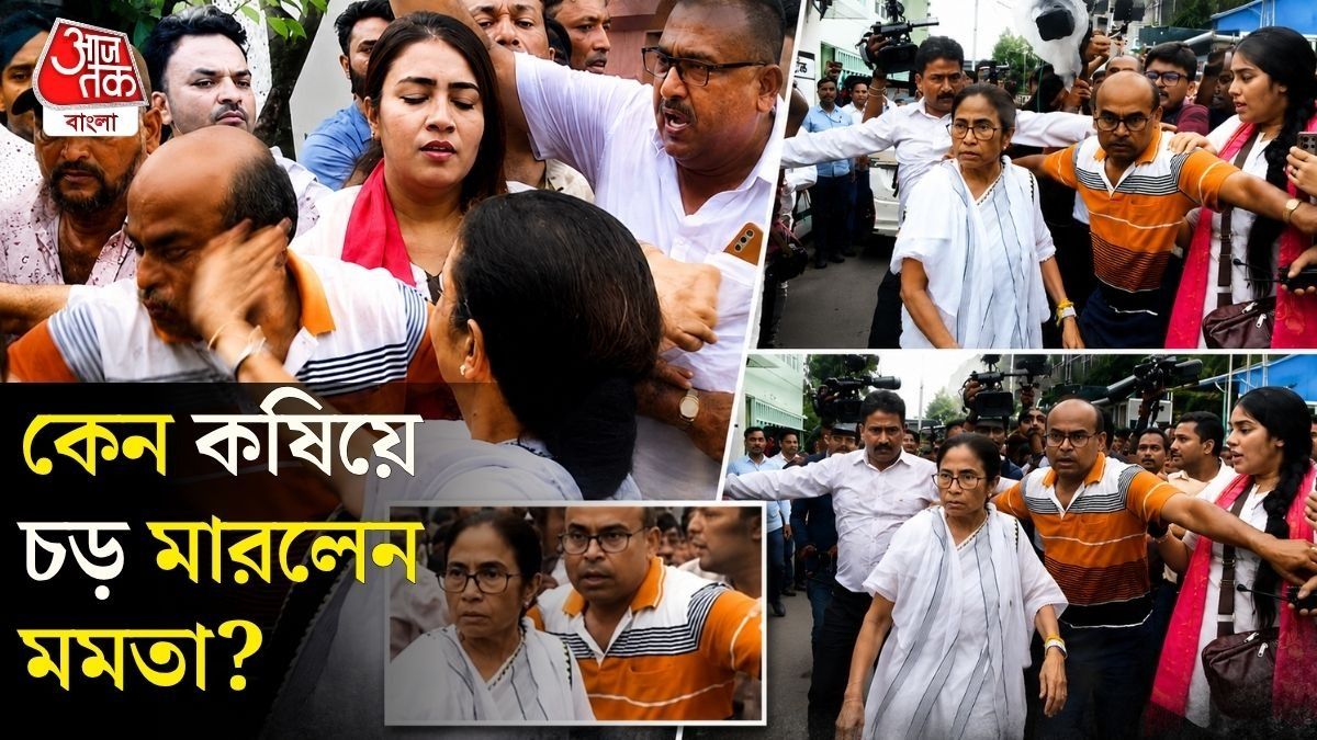 কেন চড় মারলেন মমতা? 