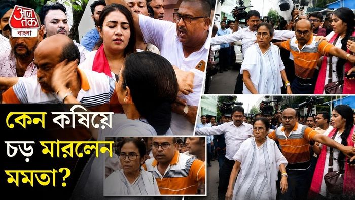 কেন চড় মারলেন মমতা?