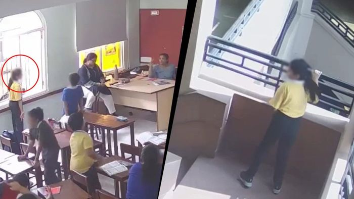 Amaira Jaipur School Case CCTV Footage: স্কুল থেকে ঝাঁপ দিয়ে আত্মহত্য জয়পুরের স্কুলছাত্রীর, সিসিটিভিতে চাঞ্চল্যকর ছবি