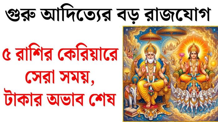 গুরু আদিত্য রাজযোগ