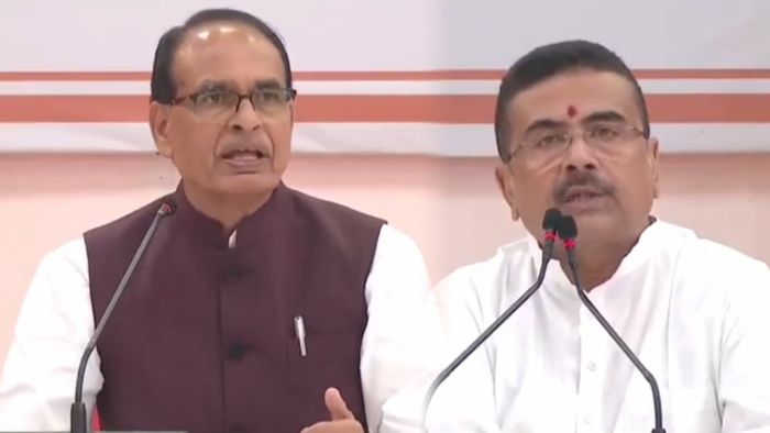১২৫ দিনের কাজ নিয়ে নবান্নে শুভেন্দু-শিবরাজ বৈঠক