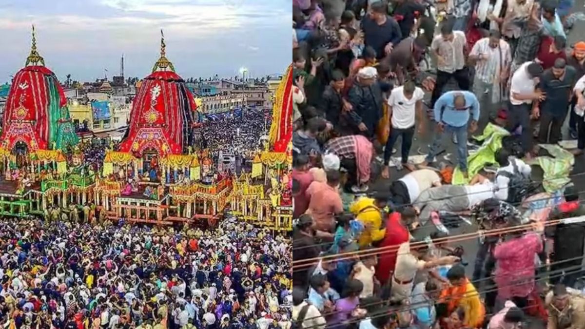 পুরীতে রথযাত্রায় পদপিষ্ট শতাধিক, একাধিক মৃত্যুর আশঙ্কা, ভয়াবহ VIDEO