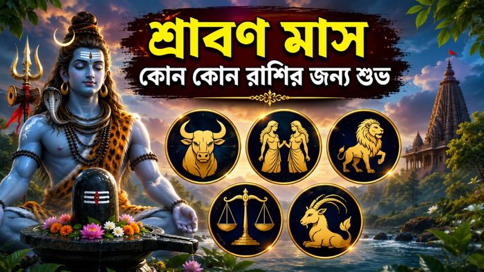 শ্রাবণ মাসের রাশিফল