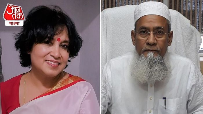 তসলিমা নাসরিন ও সিদ্দিকুল্লাহ চোধুরী