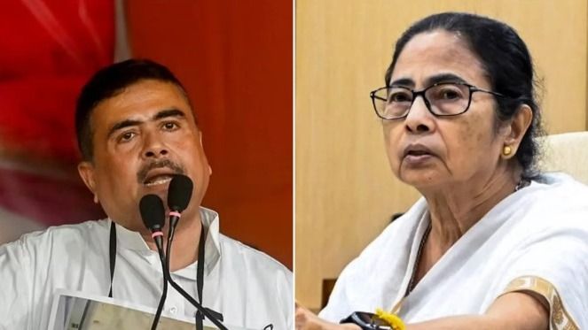 'আপনার হাতে এখন অনেক সময়, একবার দেখে যান,' শিল্প নিয়ে মমতাকে তীব্র কটাক্ষ শুভেন্দুর