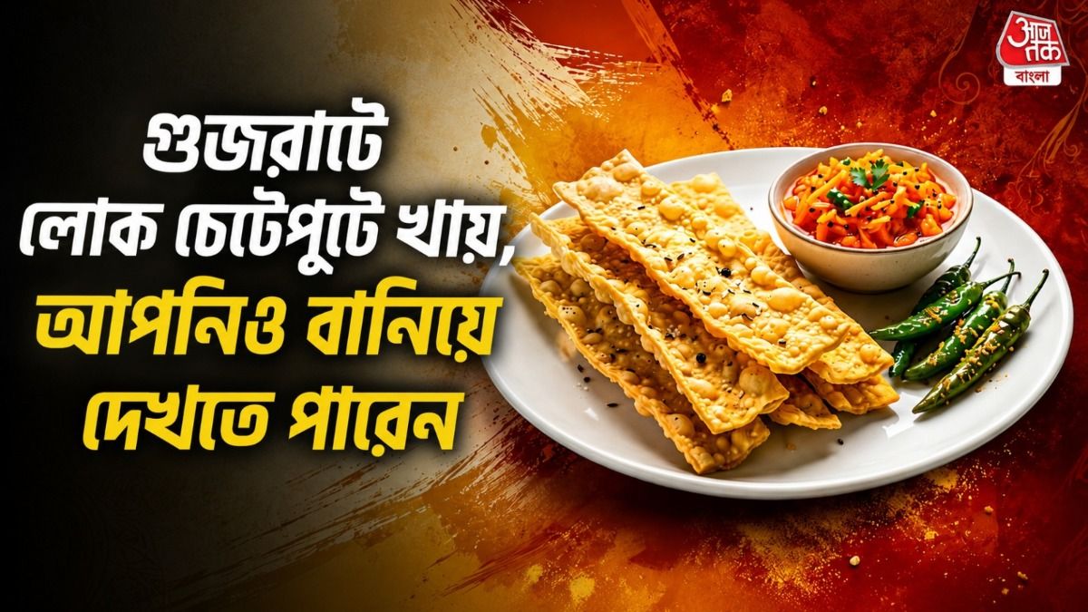 Authentic Fafda Recipe: লাঞ্চে পছন্দ না হলে বিকেলের নাস্তায় বানাতে পারেন, ফেফড়া খেতেও দারুণ