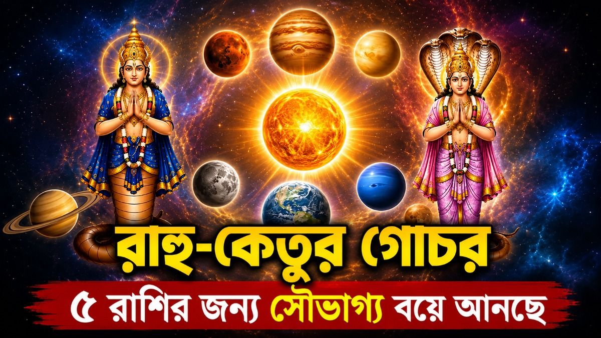 রাহু ও কেতু করবে মালামাল, ডিসেম্বরের মধ্যে বড় প্রাপ্তি ৫ রাশির ভাগ্যে