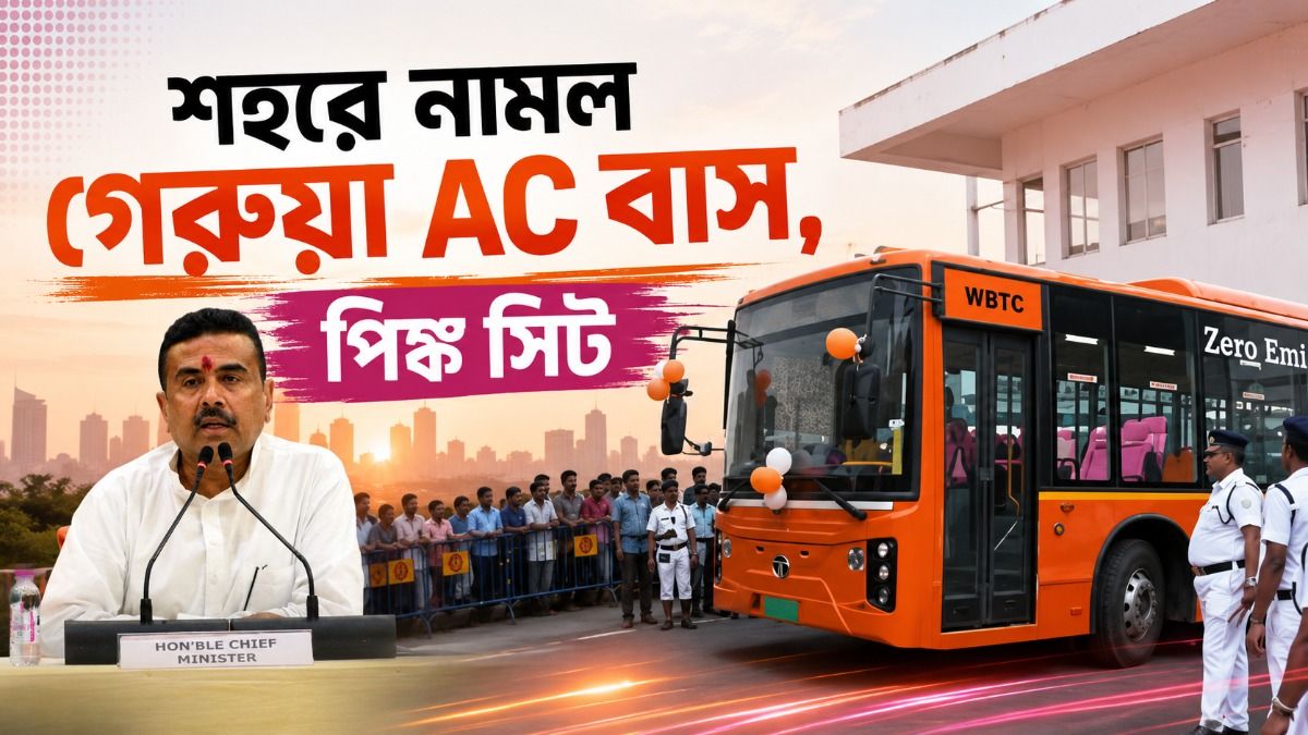 প্রচুর AC বাসের উদ্বোধন, মহিলাদের জন্য স্পেশাল সিটও, একাধিক বড় ঘোষণা মুখ্যমন্ত্রীর
