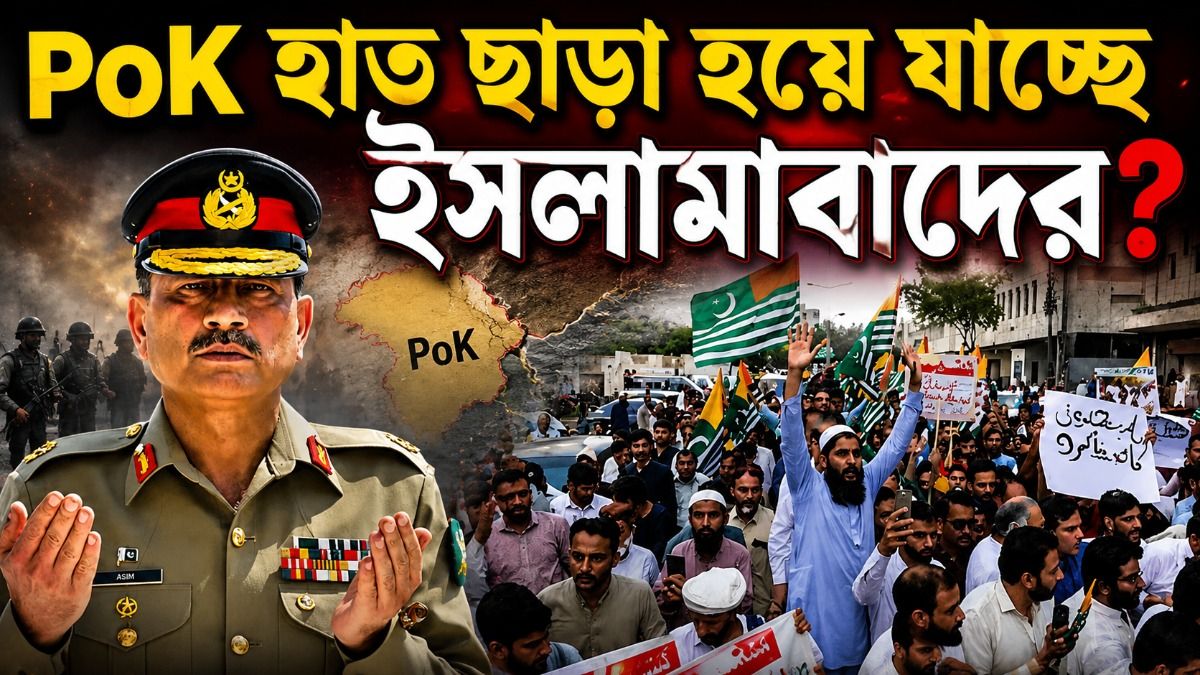 পাক অধিকৃত কাশ্মীরে ভয়াবহ বিক্ষোভ