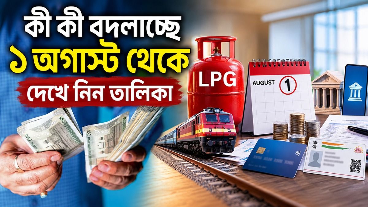 LPG থেকে রেল টিকিট, অগাস্ট থেকে বদলে যাচ্ছে এই ১০ নিয়ম, খরচ কতটা বাড়বে আপনার ? 