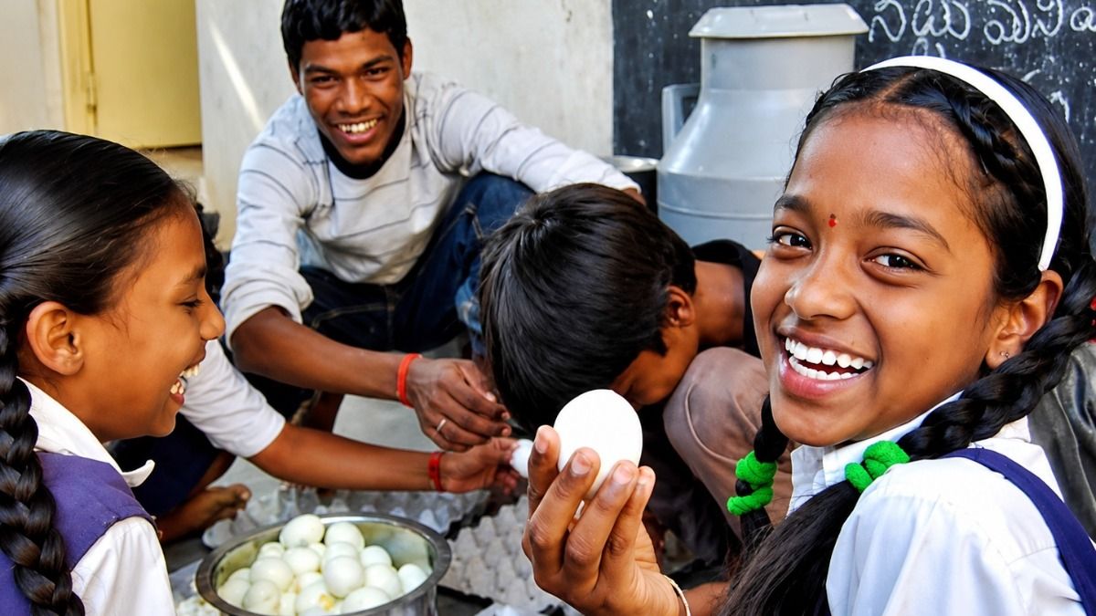 ইসকন খাবার দিলেও ডিম থাকবে মিড ডে মিলে, বড় ঘোষণা CM শুভেন্দুর