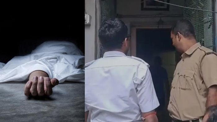খাটের ওপর বৃদ্ধ দম্পতির নিথর দেহ