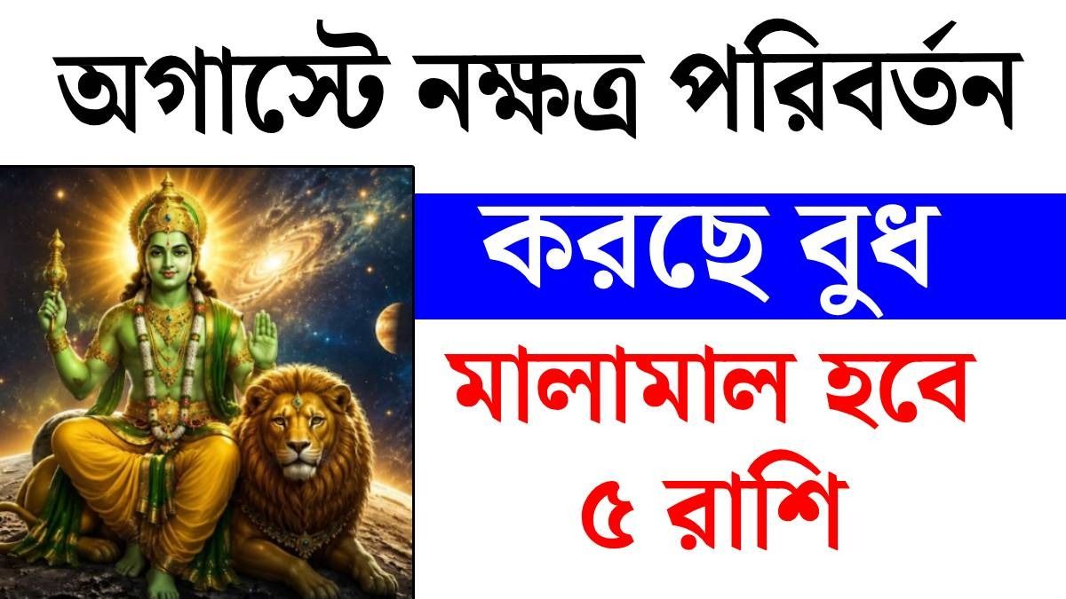 ৮ অগাস্ট নক্ষত্রের রাজা পুষ্যতে এন্ট্রি নেবে বুধ, ৫ রাশির চাকরিতে সুখবর, ব্যবসায় বড় লাভ