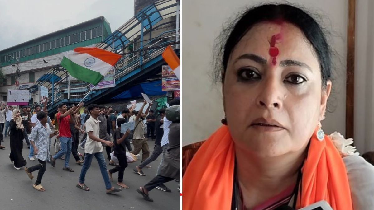 তৃণমূল-আপকে নিশানা অগ্নিমিত্রা পলের। 