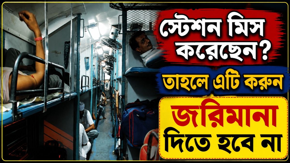 ট্রেনে ঘুমিয়ে পড়ে স্টেশন মিস করেছেন? টাকা ফেরত দিতে পারে রেল, নিয়মটা জেনে রাখুন