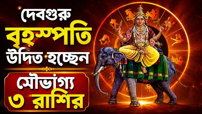 দেবগুরু বৃহস্পতি উদিত হচ্ছেন