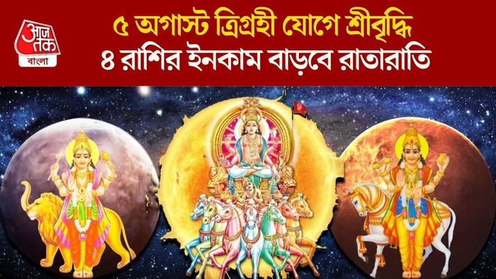 অগাস্টে ত্রিগ্রহী যোগ