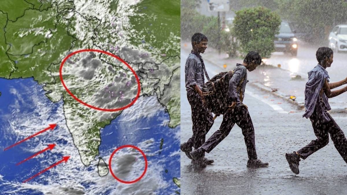 আগামী ৪ দিন প্রবল বৃষ্টি, পশ্চিমবঙ্গ থেকে পঞ্জাব পর্যন্ত বিস্তৃত মৌসুমি অক্ষরেখা