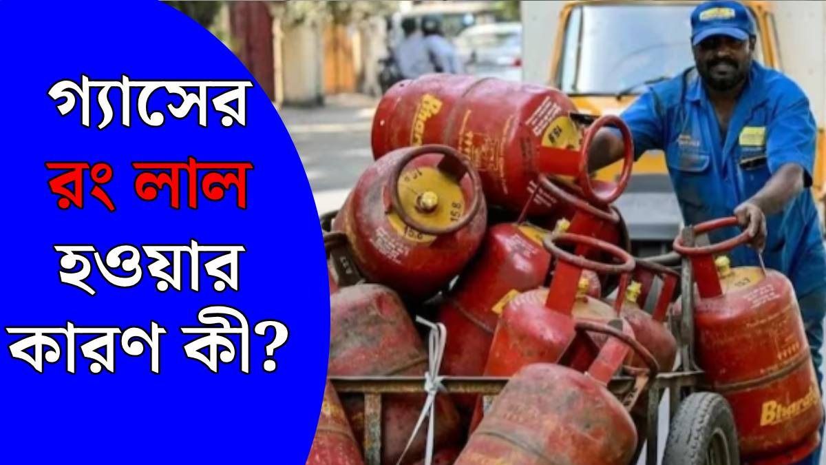 রান্নার গ্যাসের সিলিন্ডারের রং লাল কেন? জেনে নিন ৩ কারণ