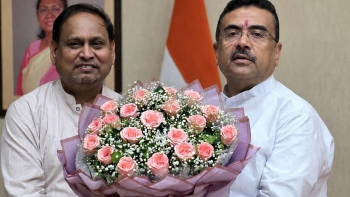 শুভেন্দু অধিকারীর সঙ্গে দেখা করলেন হুমায়ুন কবীর