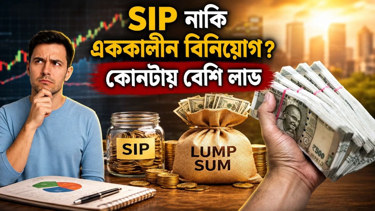  মাসে ১০ হাজারের SIP নাকি এককালীন ২ লাখ? দ্রুত কোটিপতি হওয়ার জবরদস্ত ফর্মুলা