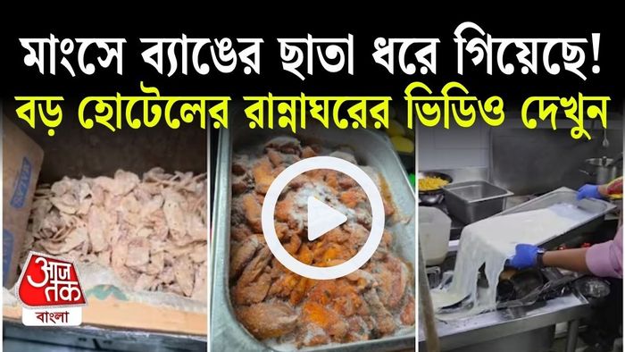 ৪৫ কেজি পচা মাংস, মেয়াদ পেরোনো দুধ-দই-সহ ৫১ কেজি খাবার উদ্ধার।