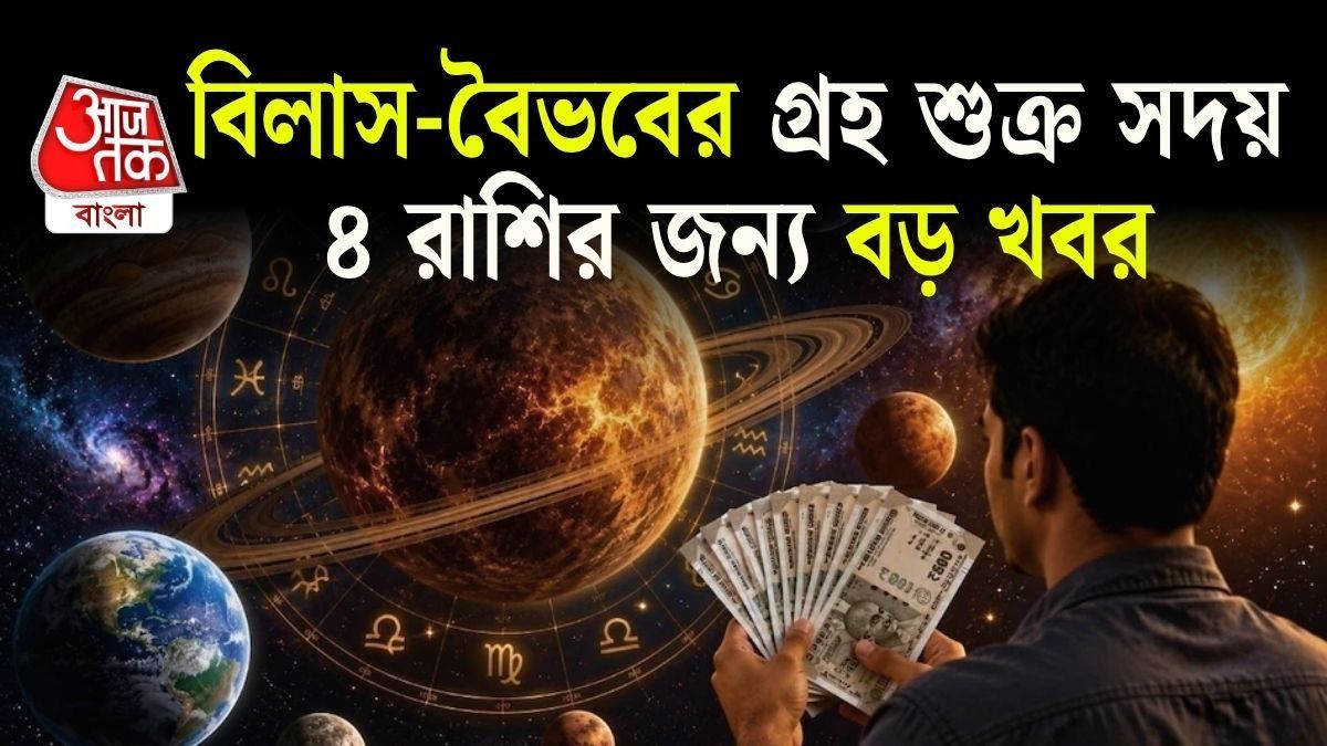 শ্রাবণ শিবরাত্রিতেই নক্ষত্র বদল শুক্রের! ৪ রাশির ব্যাঙ্ক ব্যালেন্স বাড়ার যোগ 