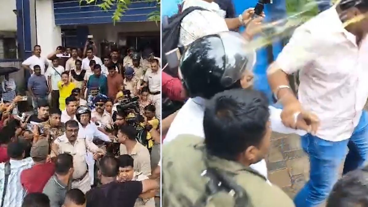 খড়দা থানা থেকে বের হতেই নির্মল ঘোষকে ঘিরল কয়েকশো লোক, তারপর...