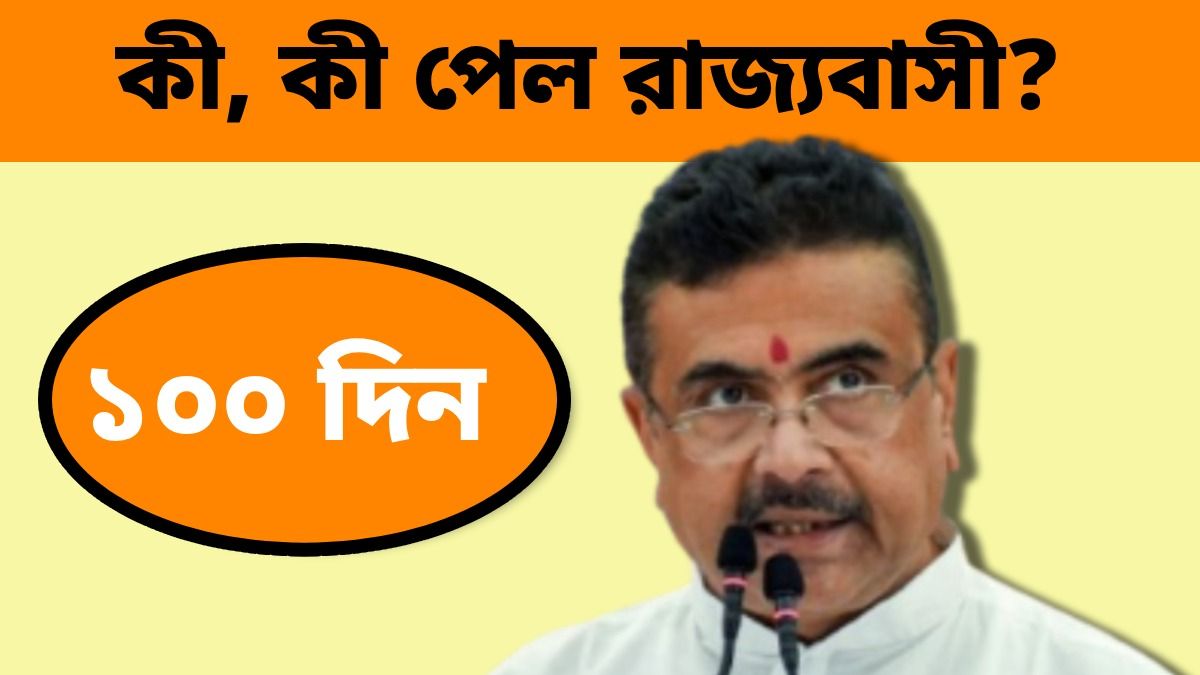 রাজ্যে বিজেপির ১০০ দিন, শুভেন্দুর আমলে ঠিক কী কী পেল পশ্চিমবঙ্গ?