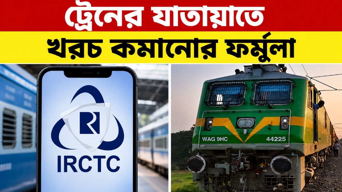 ট্রেনের যাতায়াত খাবার খরচ কীভাবে কমবে? 