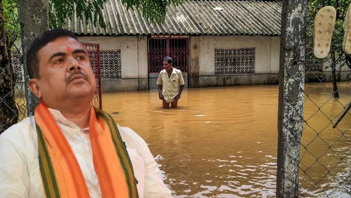 পশ্চিমবঙ্গের বন্যা পরিস্থিতি (ছবি প্রতীকী)