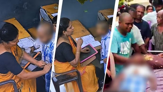 হোমওয়ার্ক না করায় শিক্ষিকার মারধর, ক্লাসেই কাঁপতে কাঁপতে মৃত্যু ৬ বছরের শিশুর, VIRAL