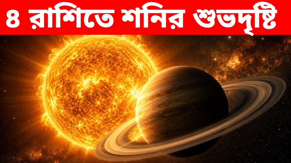 ৪ রাশিতে শনির শুভদৃষ্টি, আগামী ৪৮ দিন রাজার হালে থাকবেন কারা? 