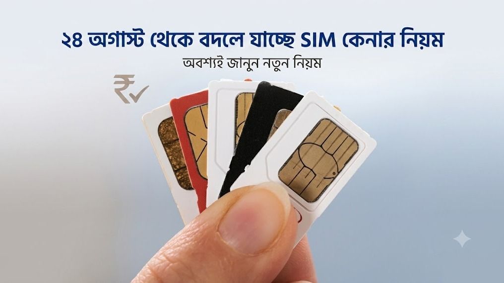 সোমবার থেকে বদলে যাচ্ছে নিয়ম, এঁরা পাবেন না আর SIM Card