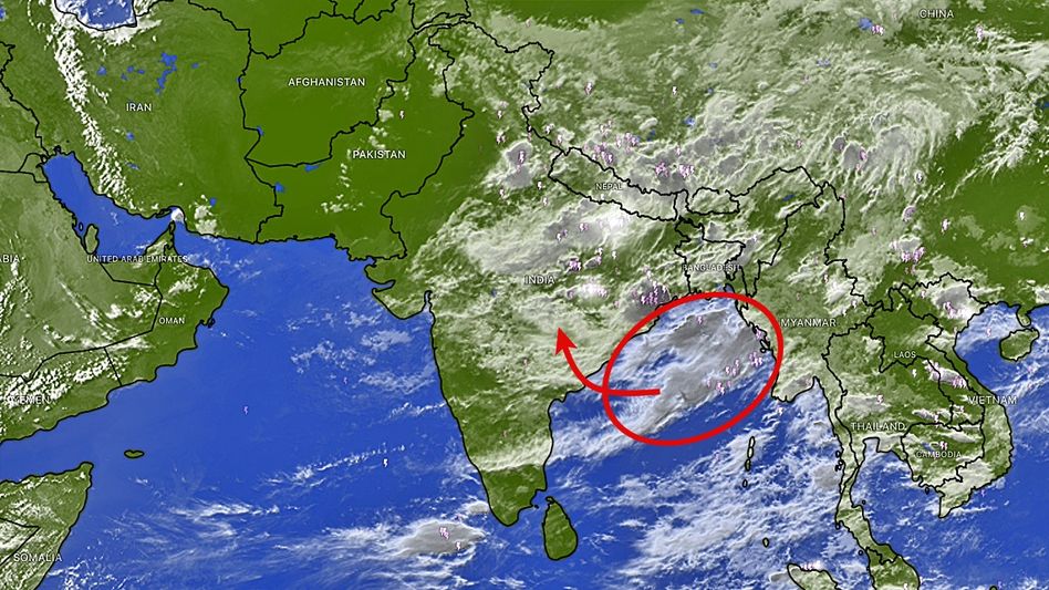 বঙ্গোপসাগর উপকূলে অ্যাক্টিভ নিম্নচাপ, আজ দক্ষিণবঙ্গে ভারী বৃষ্টি বঙ্গোপসাগর উপকূলে অ্যাক্টিভ নিম্নচাপ, আজ দক্ষিণবঙ্গে ভারী বৃষ্টি