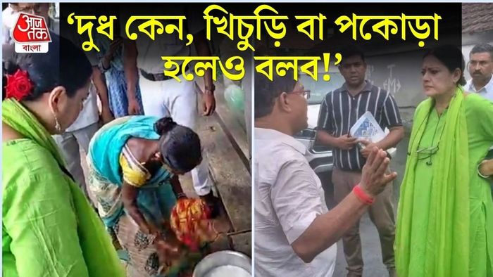পার্ক স্ট্রিটে শিশুর দুধ গরম নিয়ে আপত্তি তোলেন অগ্নিমিত্রা