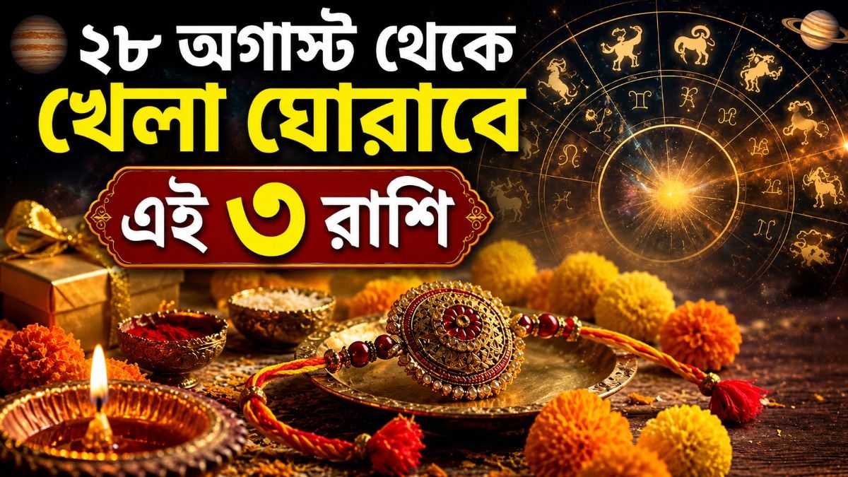 ২৮ অগাস্ট থেকে খেলা ঘোরাবে এই ৩ রাশি