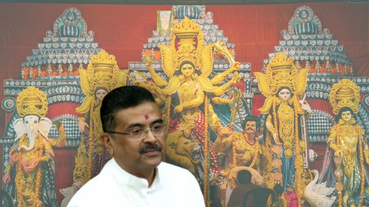দুর্গাপুজো অনুদান মুখ্যমন্ত্রী শুভেন্দু অধিকারী