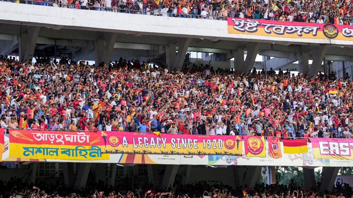 ডুরান্ড কাপের ফাইনালে ইস্টবেঙ্গল গ্যালারি- পিটিআই ছবি