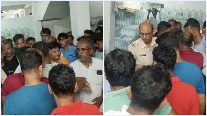 বসিরহাটের কেন্দুয়া গ্রামে অশান্তি