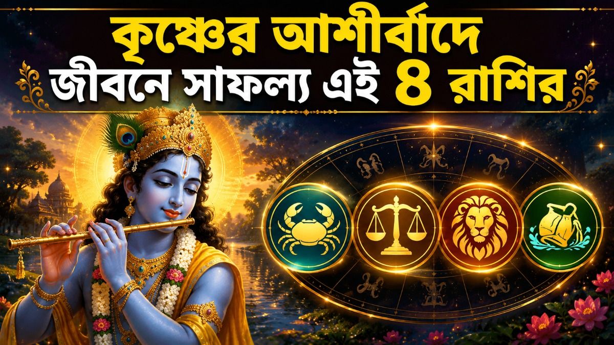 আগামী সপ্তাহে মালব্য রাজযোগ, সঙ্গে জন্মাষ্টমী, কোন ৪ রাশির উপর কৃষ্ণের আশীর্বাদ? 