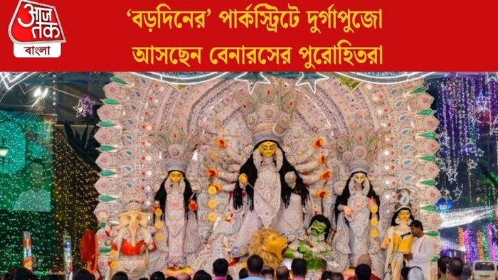 পার্কস্ট্রিটে এবার দুর্গাপুজো