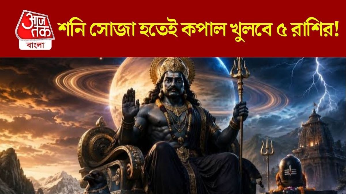 শনি মার্গী হতেই কিস্তিমাত ৫ রাশির, ডিসেম্বরেই বিশাল আর্থিক লাভ!