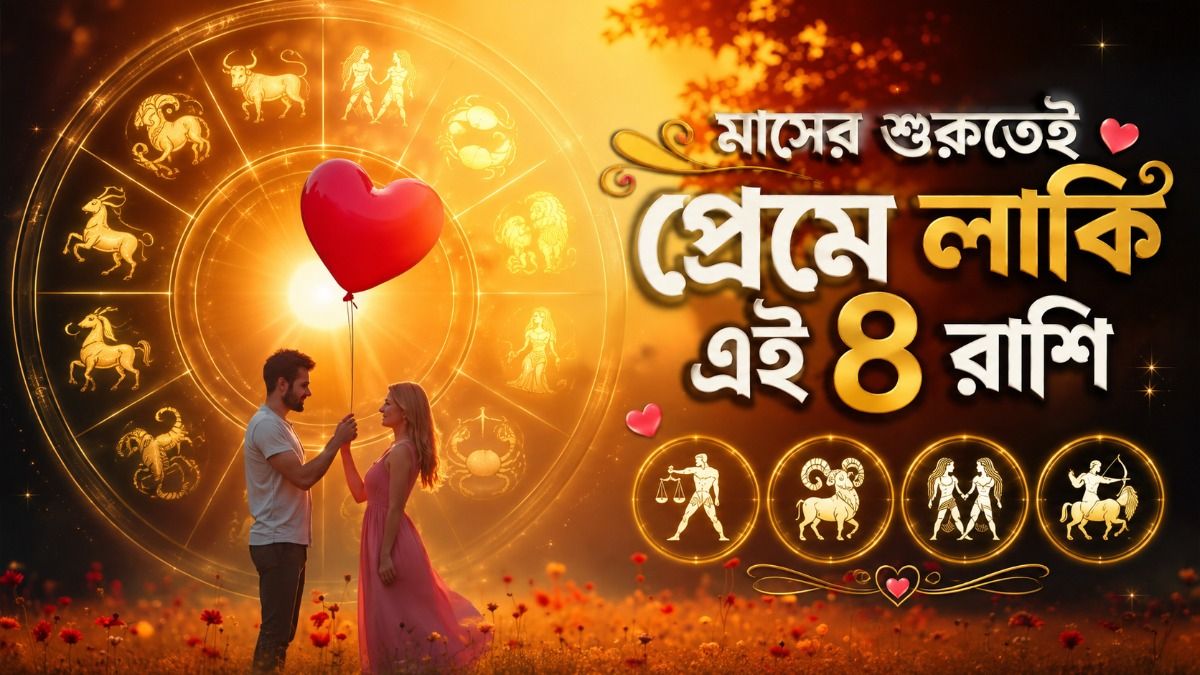 তুলায় প্রবেশ করবে শুক্র, মাসের শুরুতেই নতুন প্রেমের যোগ এই ৪ রাশির 