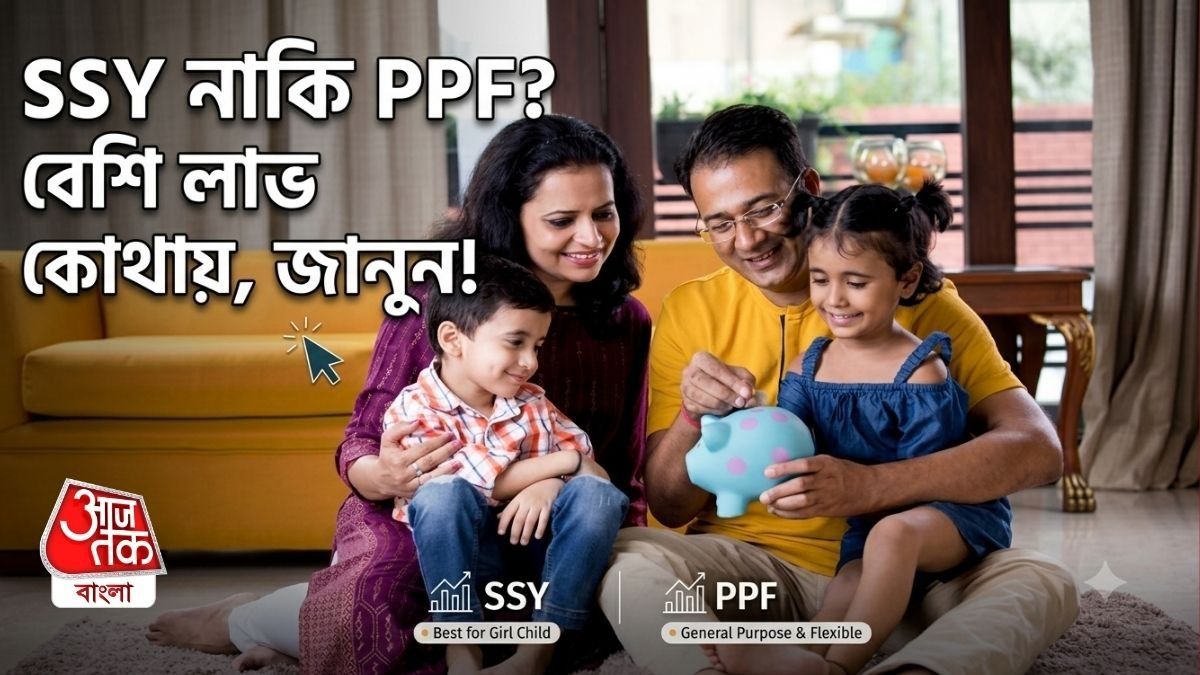 সন্তানের ভবিষ্যৎ গড়তে কোন স্কিম সেরা? SSY নাকি PPF? বুঝুন ক্যালকুলেশন
